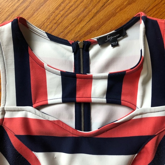 Cute Striped Sundress - Picture 2 of 9